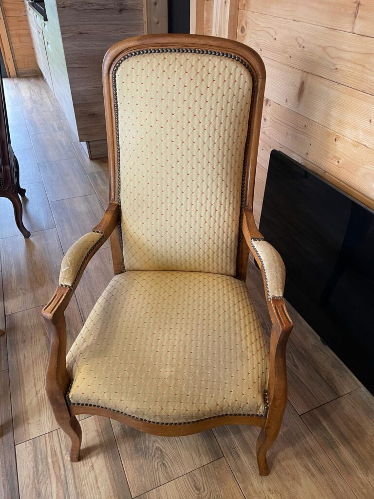 restauration de fauteuil avant